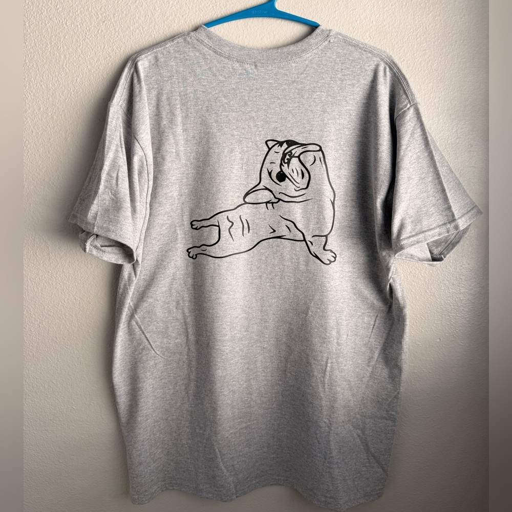 Playful Bulldog Graphic Tee